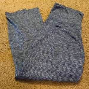 Blue 7/8 leggings